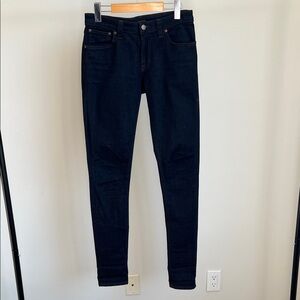 Nudie Jeans Organic Cotton Skinny Lin Fit Jeans